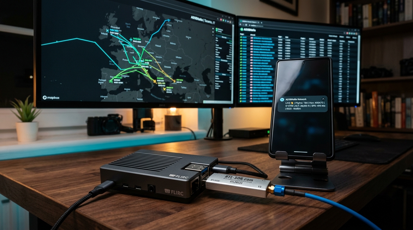 Hardware SDR e stazione di ricezione ADSBItalia